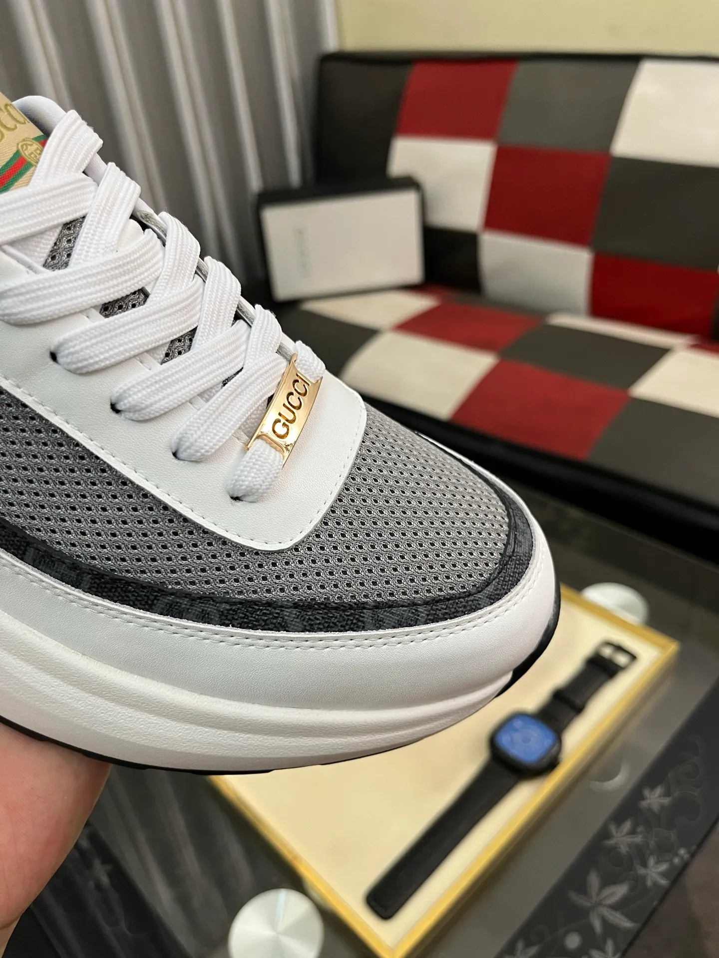 Men's Men's Shoes 💰458 ⌚️⌚️[GUCCI] Gucci men's casual shoes are absolutely popular 🔥The ultimate matching item for trendy men! The charm of super texture is irresistible, the main recommendation, the flower leather color is bright! The upper is made of high-quality brand printed fabric with cowhide, breathable leather lining and wear-resistant rubber sole, noble and elegant! Extremely comfortable🎁🎁You can be as handsome as you want💪 38-443️⃣colors available